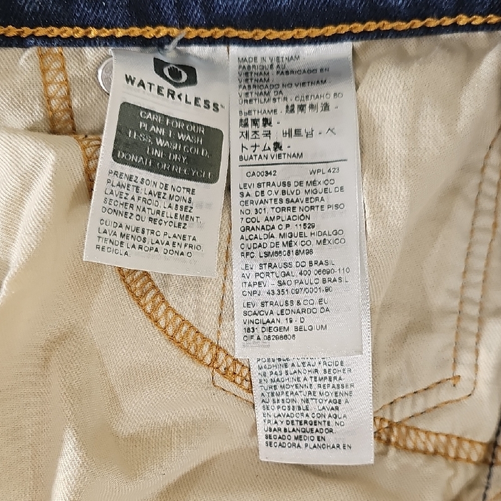 Levi's 511 Classic Blue Jeans 30x32 - Picture 5 of 16